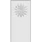Ekena Millwork Standard Foster Flower Plinth Block With Beveled Edge, 4 1/2"W x 9"H x 1/2"P PBP045X090X050FOS10 - alternate 4